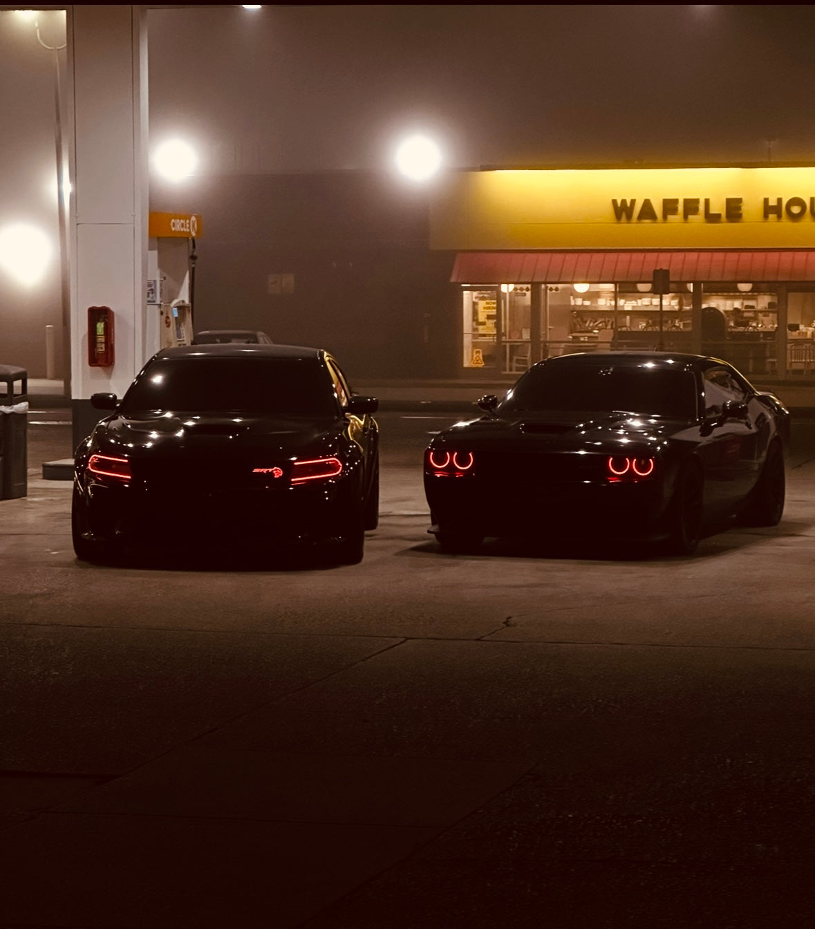 Foggy Hellcat Wallpaper Bundle