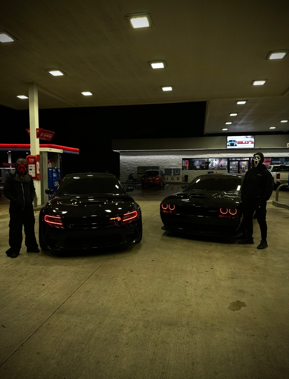Dark Hellcat Ghostface Wallpaper Bundle
