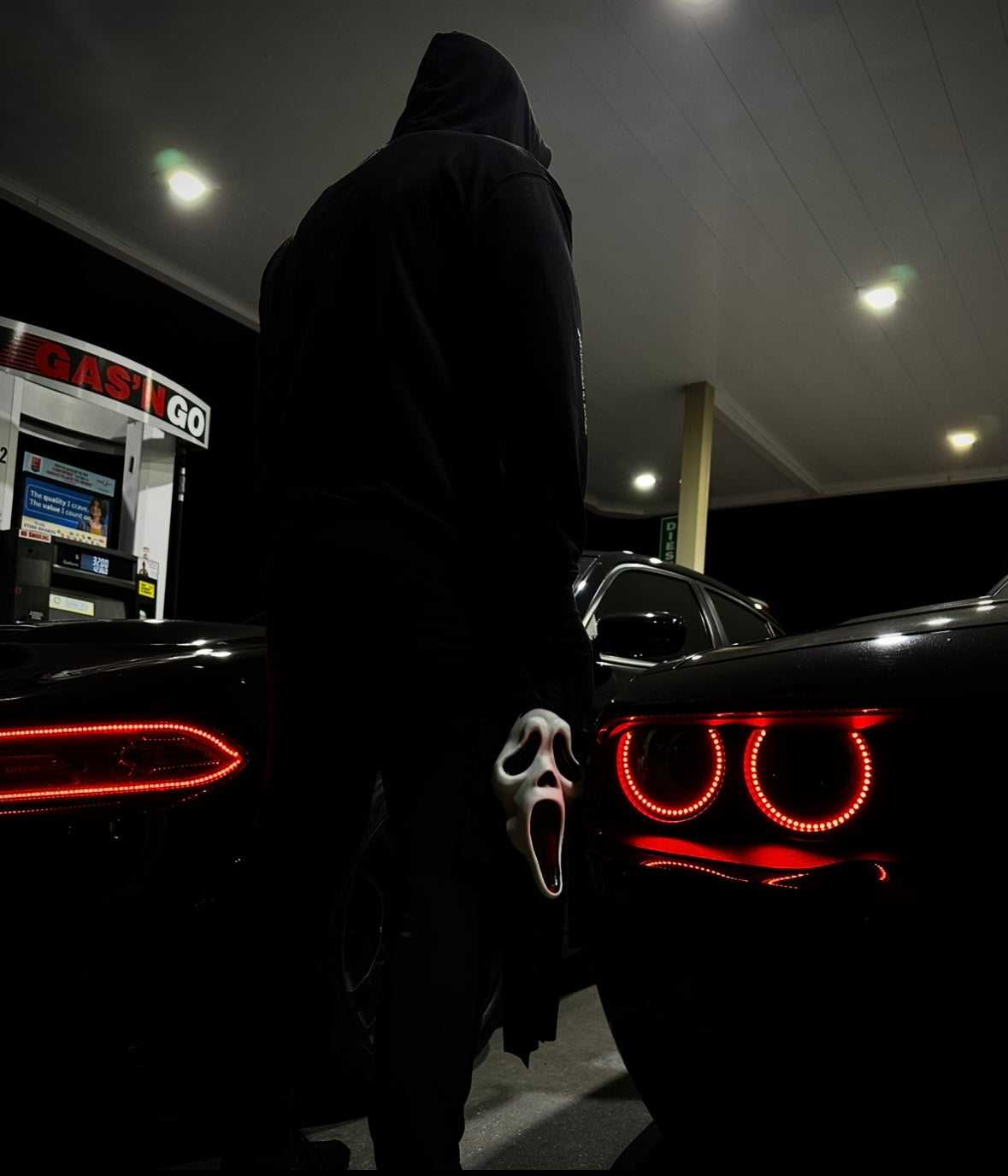 Dark Hellcat Ghostface Wallpaper Bundle