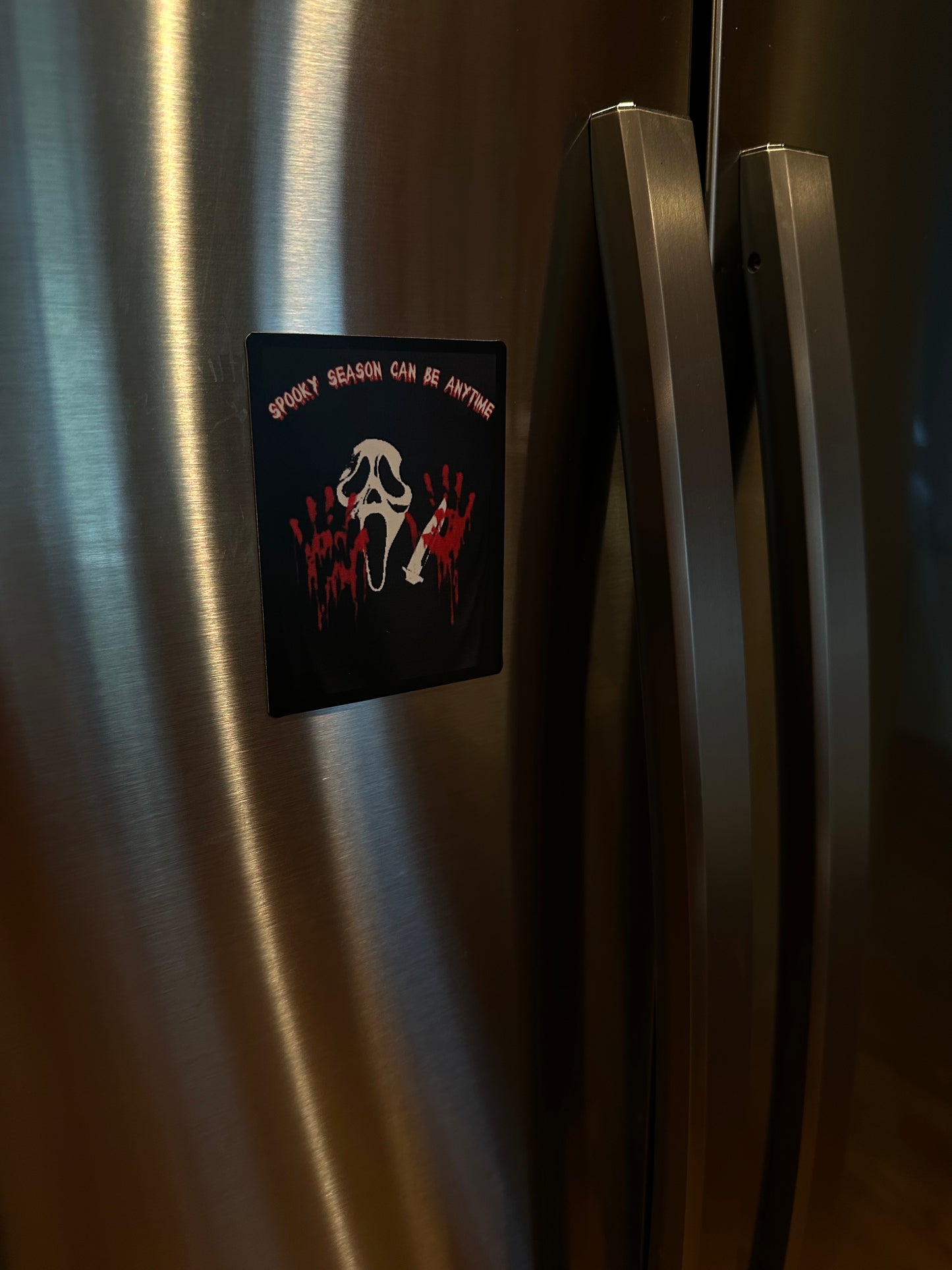 Spooky Season fridge magnet