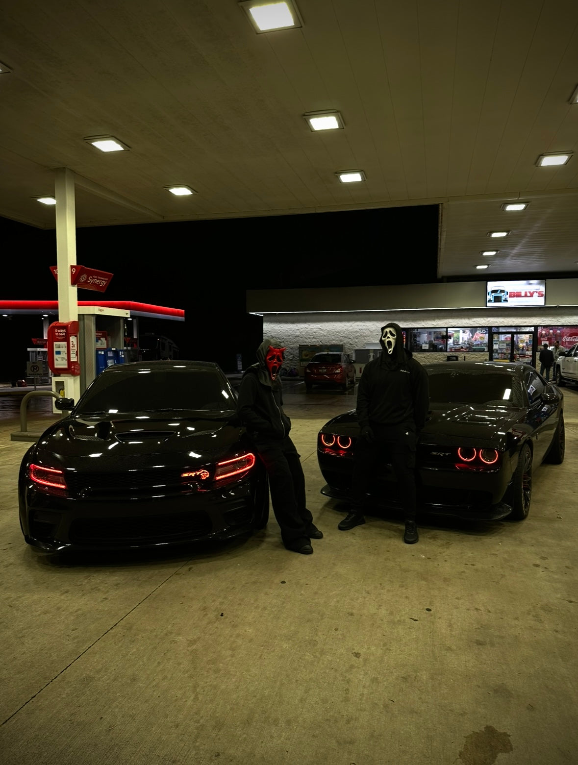 Dark Hellcat Ghostface Wallpaper Bundle