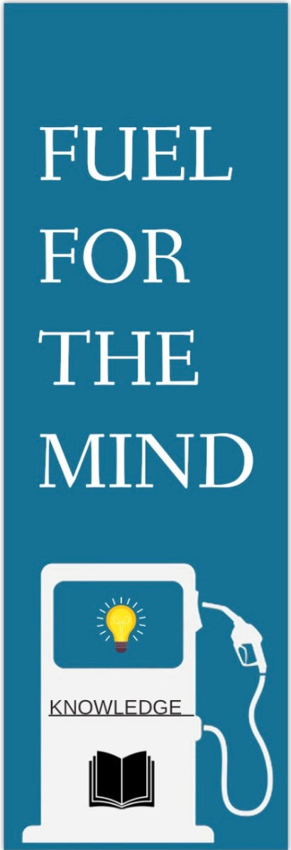 Fuel For The Mind Bookmark