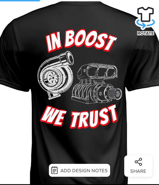 In Boost we Trust T-Shirt