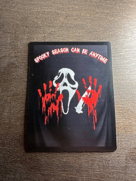 Spooky Season fridge magnet